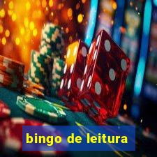 bingo de leitura